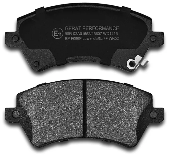 Колодки передние Gerat BP-F099P 4шт купить,9528