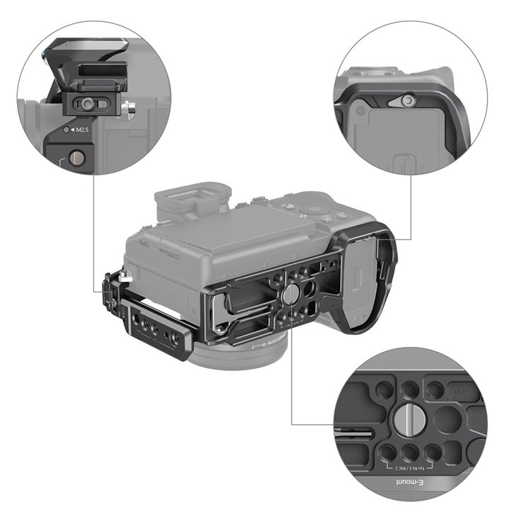 Клетка SmallRig Rhinoceros 4308 для Sony Alpha 7R V Alpha 7 IV Alpha 7S III серая - ForteMarket Клетка SmallRig Rhinoceros 4308 для Sony Alpha 7R V Alpha 7 IV Alpha 7S III серая купить,0