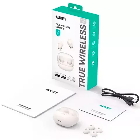 Наушники Aukey Move Vibe EP-M3A TWS White Pink
