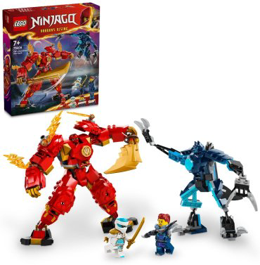 LEGO Огненный робот Кая Ninjago 71808, деталей 322 шт купить,NaN