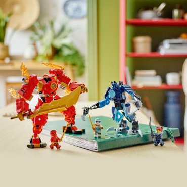 LEGO Огненный робот Кая Ninjago 71808, деталей 322 шт купить,NaN
