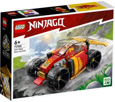 LEGO Гоночный автомобиль ниндзя Кая 71780, деталей 94 шт купить,0