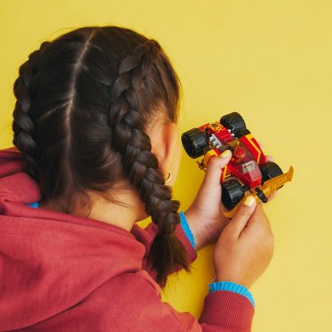 LEGO Гоночный автомобиль ниндзя Кая 71780, деталей 94 шт купить,0