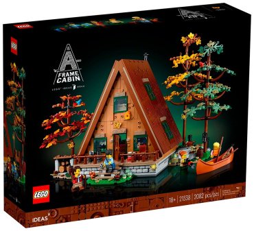 LEGO Хижина у озера 21338, деталей 2082 шт купить,NaN