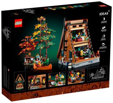 LEGO Хижина у озера 21338, деталей 2082 шт купить,NaN