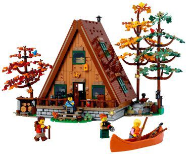 LEGO Хижина у озера 21338, деталей 2082 шт купить,NaN