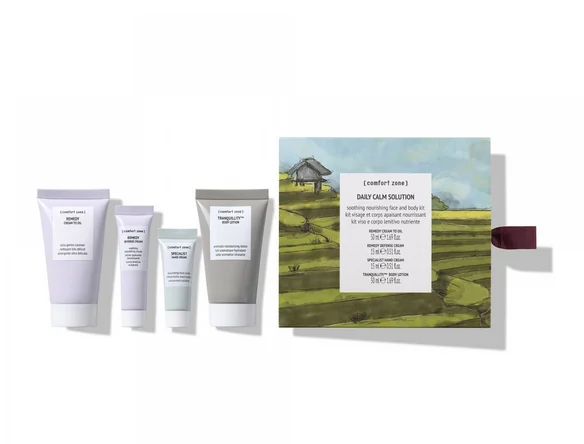 Набор миниатюр для лица Comfort Zone Daily Calm Kit 4шт