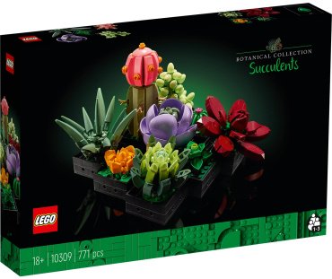 LEGO Суккуленты 10309, деталей 771 шт