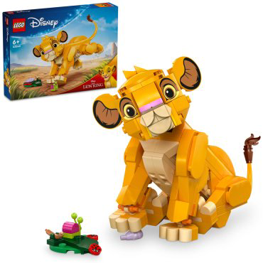 LEGO Симба - детеныш Короля Льва Disney 43243, деталей 222 шт купить,NaN
