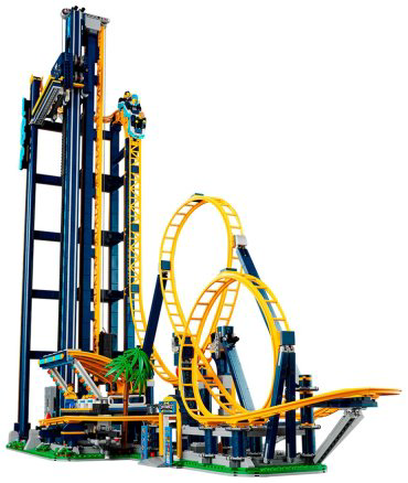 LEGO Американские горки 10303, деталей 3756 шт купить,NaN