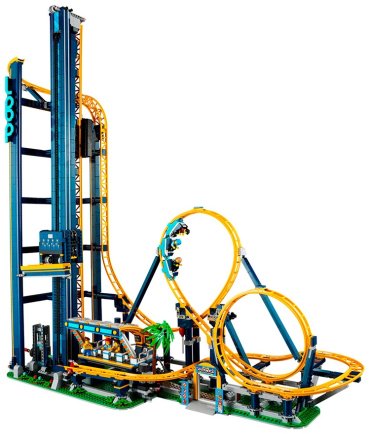LEGO Американские горки 10303, деталей 3756 шт купить,NaN