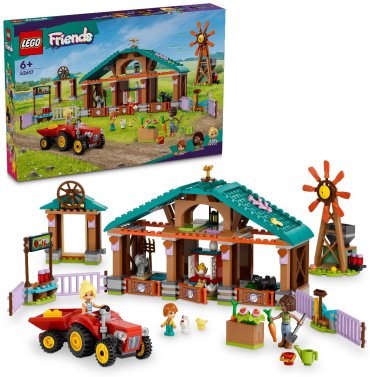 LEGO Приют для сельскохозяйственных животных Friends 42617, деталей 489 шт купить,NaN
