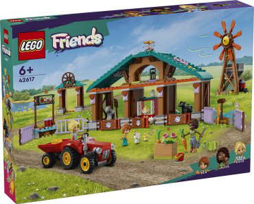 LEGO Приют для сельскохозяйственных животных Friends 42617, деталей 489 шт купить,NaN