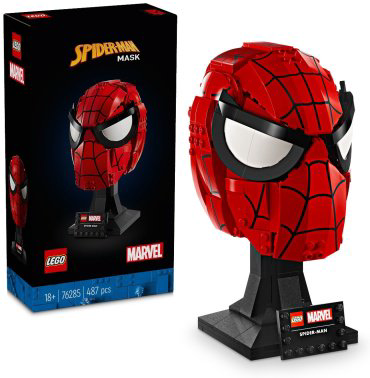 LEGO Маска Человека-паука Marvel 76285, деталей 487 шт купить,NaN