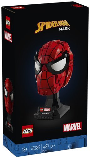 LEGO Маска Человека-паука Marvel 76285, деталей 487 шт