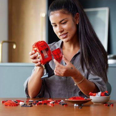 LEGO Маска Человека-паука Marvel 76285, деталей 487 шт