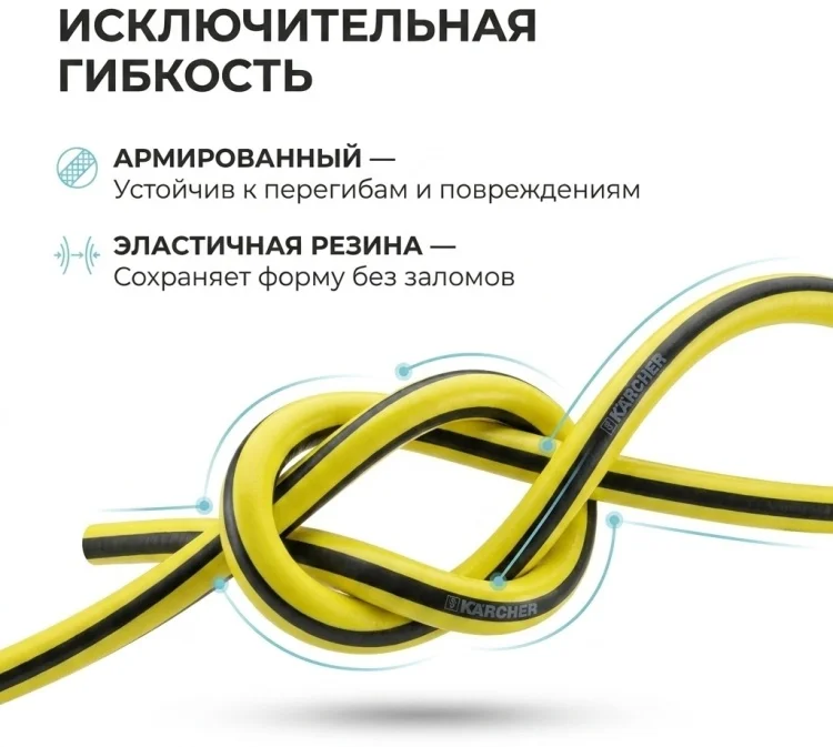 Шланг поливочный Karcher Primoflex 5/8" 15м купить,NaN