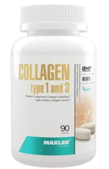 БАД Maxler Collagen Type I &amp III 90 шт (0326) купить,NaN