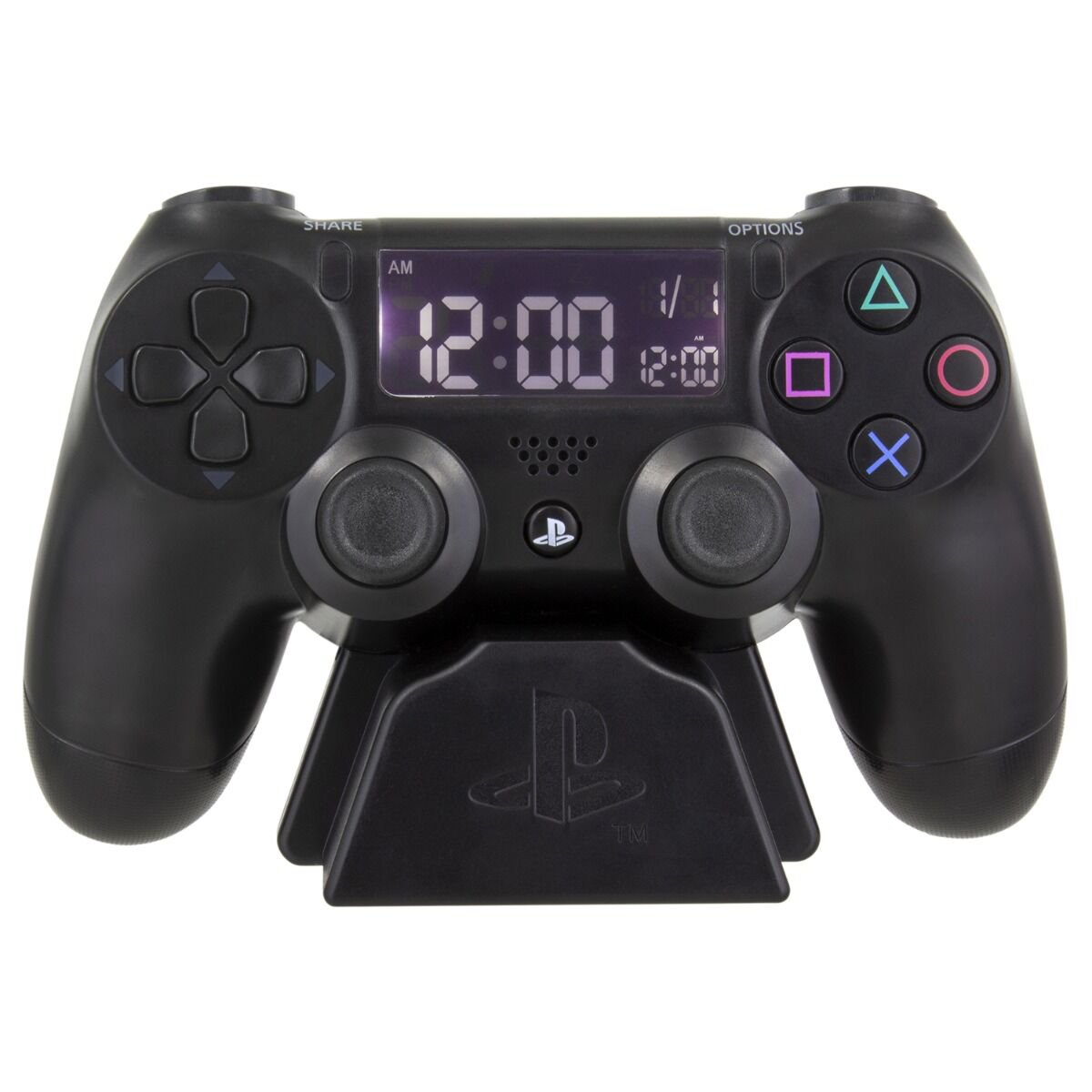 Часы-будильник Paladone Playstation Alarm Clock черные купить,NaN
