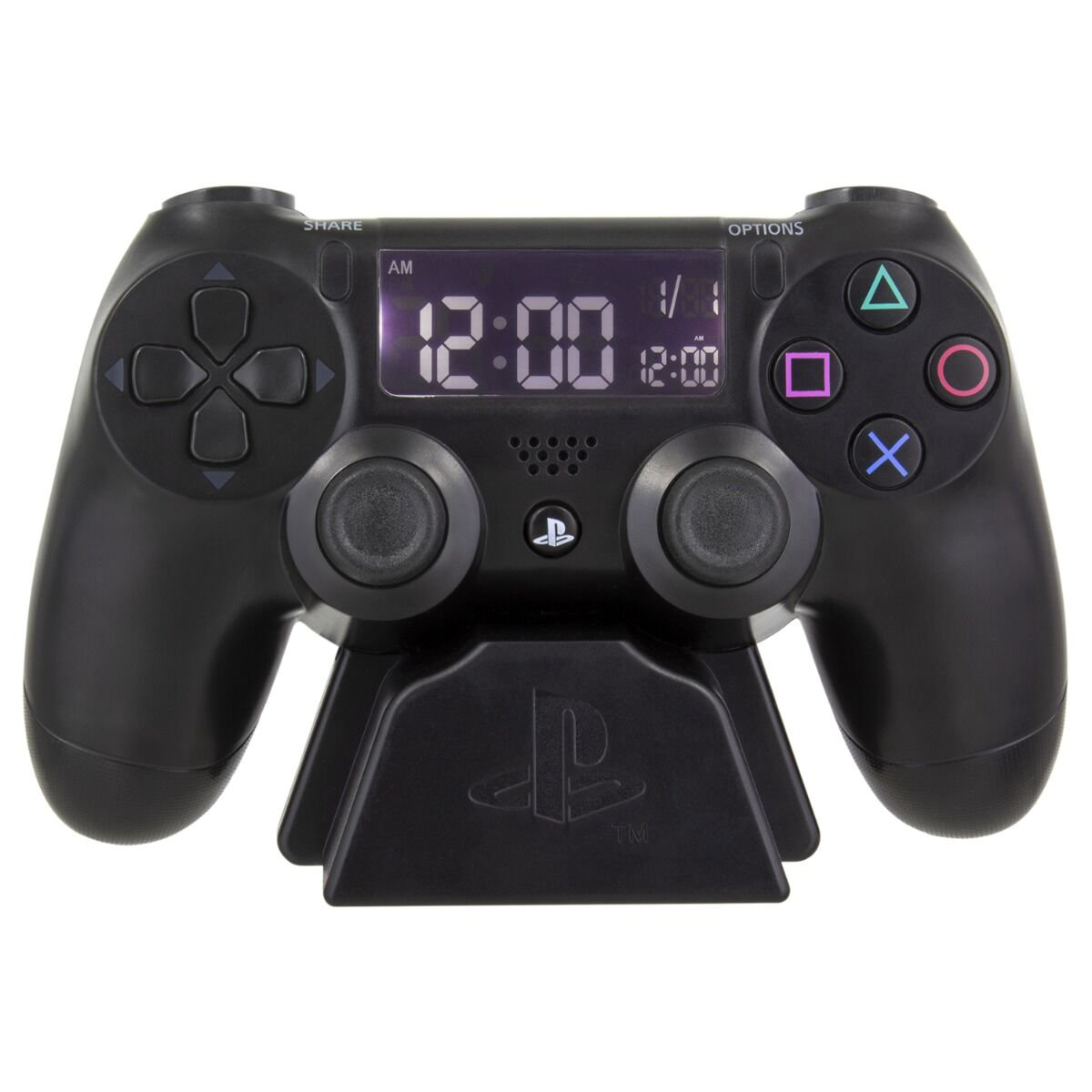 Часы-будильник Paladone Playstation Alarm Clock черные купить,NaN