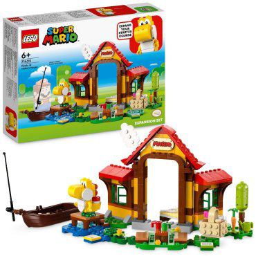 LEGO Дополнительный набор Пикник в доме Марио 71422, деталей 259 шт купить,NaN