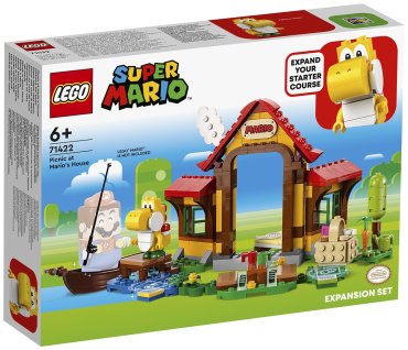 LEGO Дополнительный набор Пикник в доме Марио 71422, деталей 259 шт купить,NaN
