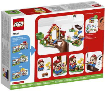 LEGO Дополнительный набор Пикник в доме Марио 71422, деталей 259 шт купить,NaN