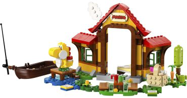 LEGO Дополнительный набор Пикник в доме Марио 71422, деталей 259 шт купить,NaN