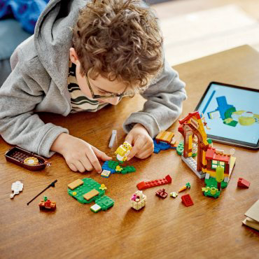 LEGO Дополнительный набор Пикник в доме Марио 71422, деталей 259 шт купить,NaN