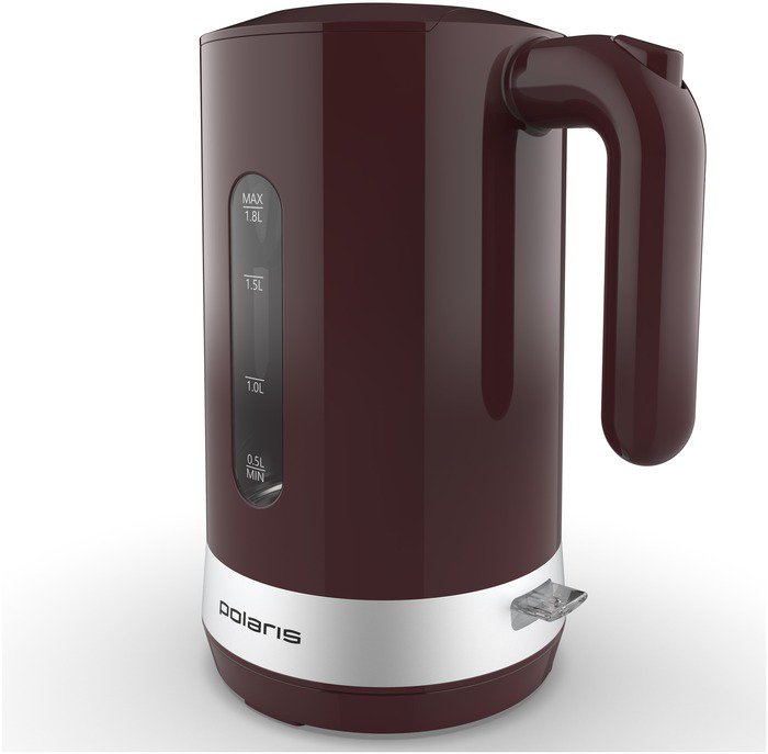 Электрочайник Polaris PWK 1803C Water Way Pro коричневый купить,0