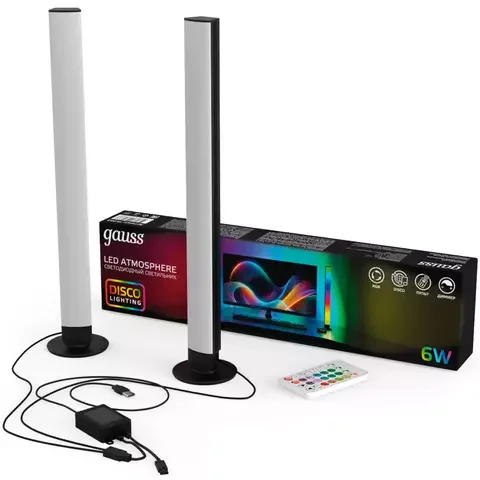 Светильник Gauss Atmosphere FL002 6W RGB Silver - ForteMarket Светильник Gauss Atmosphere FL002 6W RGB Silver купить,0
