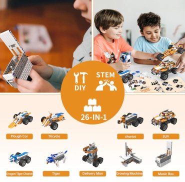 Makerzoid Superbot mkz-id-spb, деталей 400 шт купить,NaN