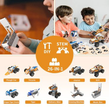 Makerzoid Superbot mkz-id-spb, деталей 400 шт купить,NaN