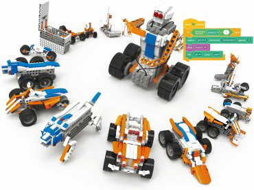 Makerzoid Superbot mkz-id-spb, деталей 400 шт купить,NaN