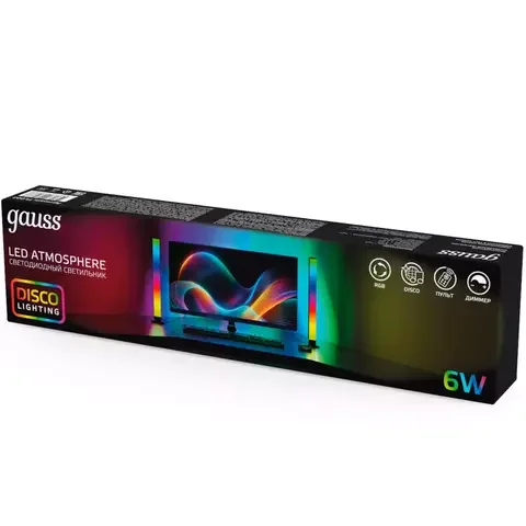 Светильник Gauss Atmosphere FL002 6W RGB Silver - ForteMarket Светильник Gauss Atmosphere FL002 6W RGB Silver купить,0