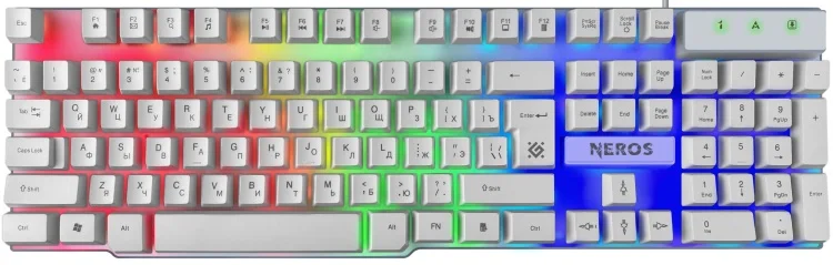 Клавиатура Defender ARX GK-147 RU White