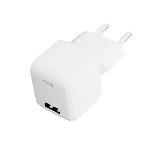 Зарядное устройство VLP G-Charge 30W USB-C+USB-A QC White