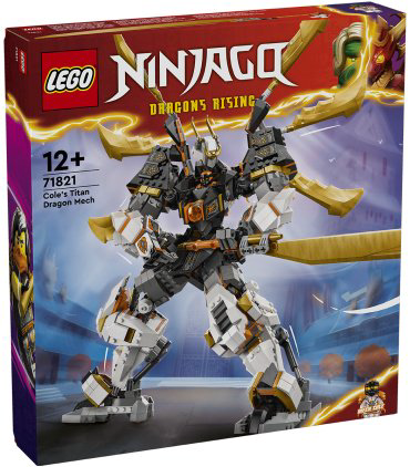 LEGO Титановый дракон Коула Ninjago 71821, деталей 1055 шт купить,NaN