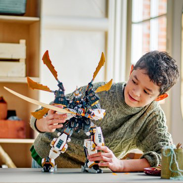 LEGO Титановый дракон Коула Ninjago 71821, деталей 1055 шт купить,NaN