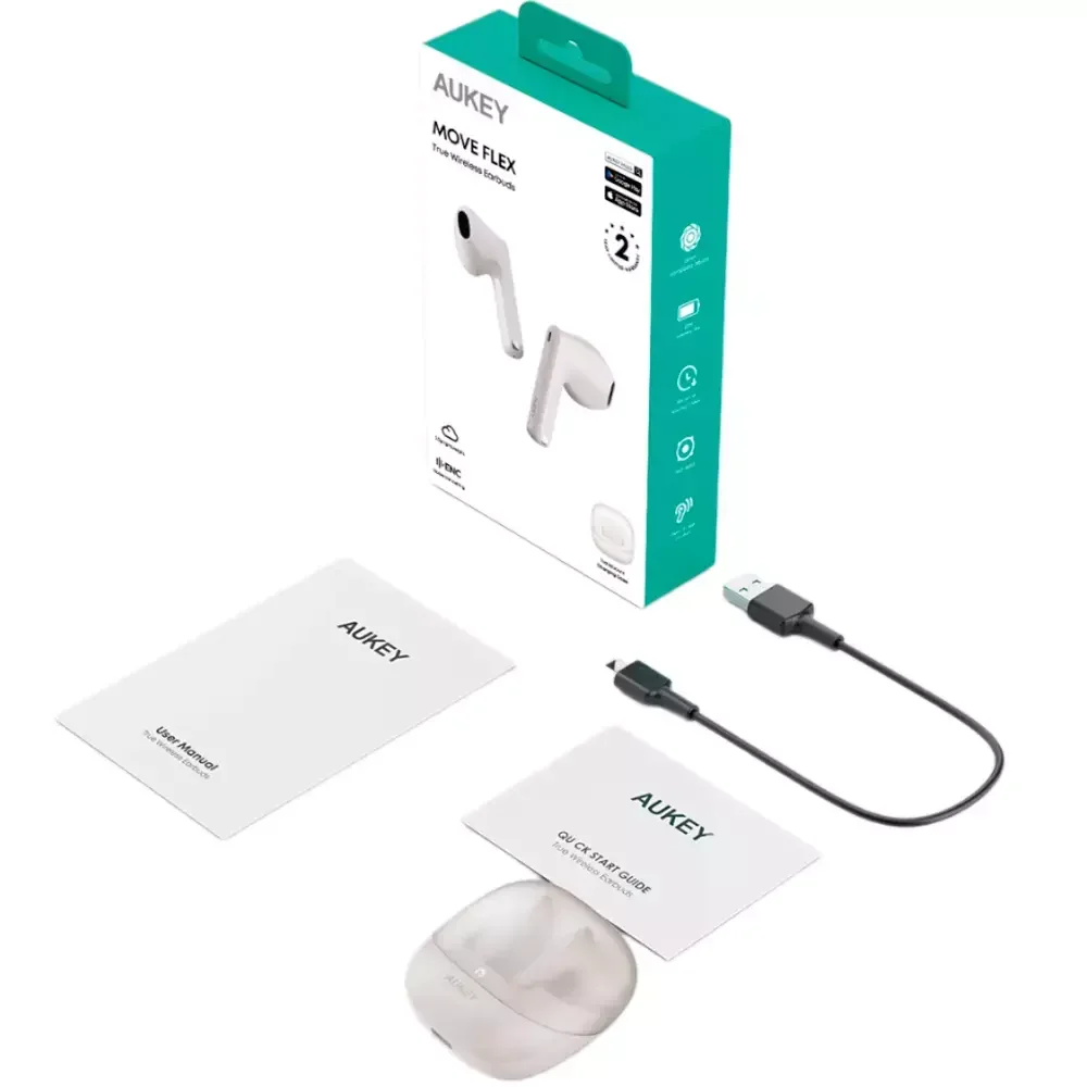 Наушники Aukey Move Vibe EP-M4 TWS Dark Grey
