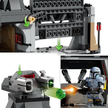LEGO Битва между Пазом Визслой и Моффом Гидеоном Star Wars 75386, деталей 289 шт - ForteMarket LEGO Битва между Пазом Визслой и Моффом Гидеоном Star Wars 75386, деталей 289 шт купить,0