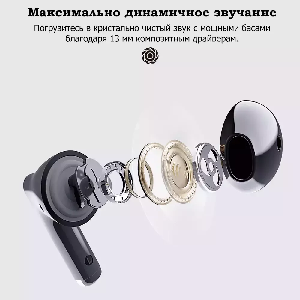 Наушники Aukey Move Vibe EP-M4 TWS Dark Grey