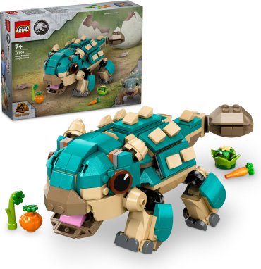 LEGO Панцирный Анкилозавр Jurassic World 76962, деталей 588 шт