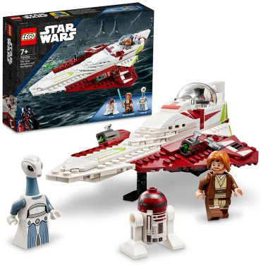 LEGO Истребитель-джедай Оби-Вана Кеноби 75333, деталей 282 шт