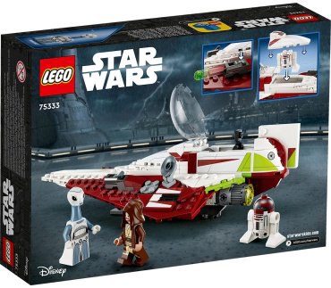 LEGO Истребитель-джедай Оби-Вана Кеноби 75333, деталей 282 шт купить,NaN