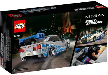 LEGO Форсаж 2 Ниссан Скайл 76917, деталей 319 шт купить,NaN