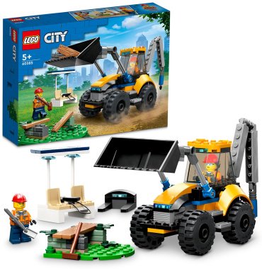 LEGO Строительный экскаватор 60385, деталей 148 шт купить,NaN