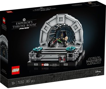 LEGO Императорский тронный зал 75352, деталей 807 шт купить,NaN