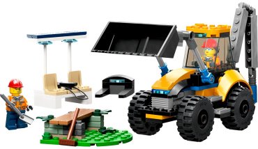 LEGO Строительный экскаватор 60385, деталей 148 шт купить,NaN