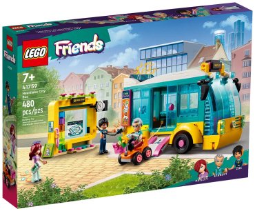 LEGO Автобус Хартлейк-Сити 41759, деталей 480 шт купить,NaN